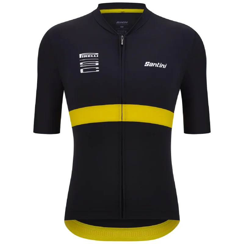 Breathable bike headscarf-Maglia Santini x PIRELLI - Nero