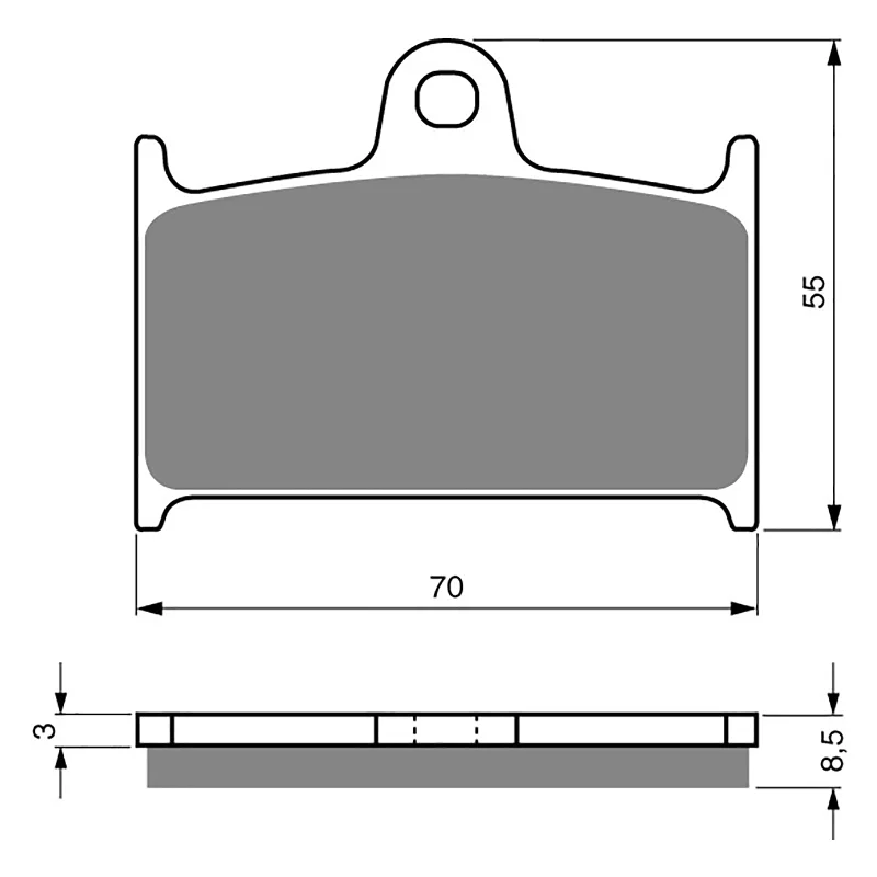 Anti-slip cycling headband-GOLDfren Brake Pads - S3 Sintered Sports (PBPH189 / PBPH50)