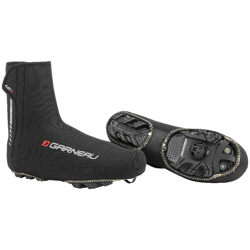 Anti-vibration cycling socks-Louis Garneau Neo Protect 3 Shoe Cover - Black