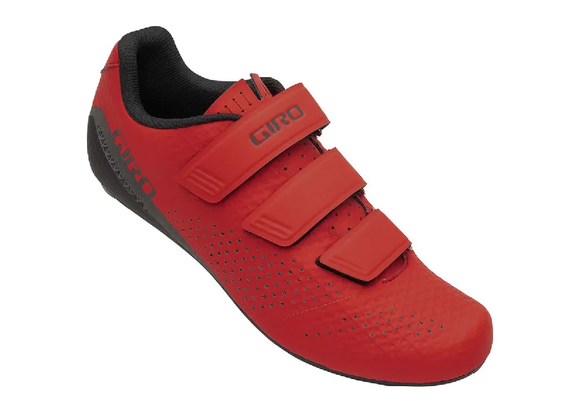 Breathable bike headscarf-Giro Stylus Road Shoe - Bright Red - 2024