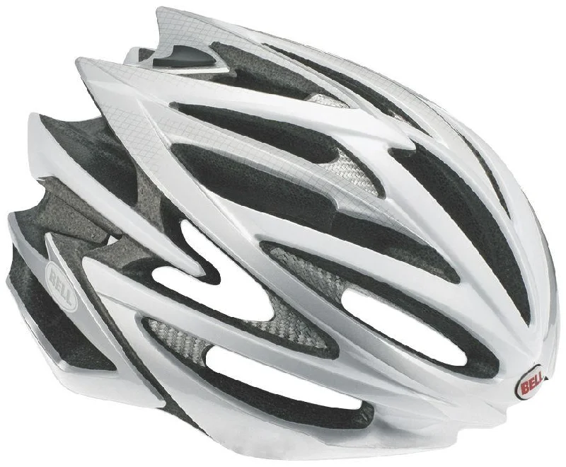 Anti-UV bike face mask-Bell Volt Road Helmet - White Flash