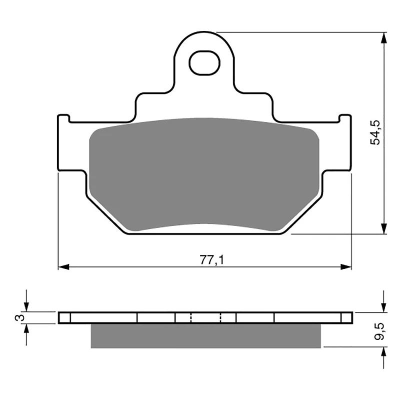 Waterproof bike saddle cover-GOLDfren Brake Pads - K5 Off-Road Racing (PBPR106)