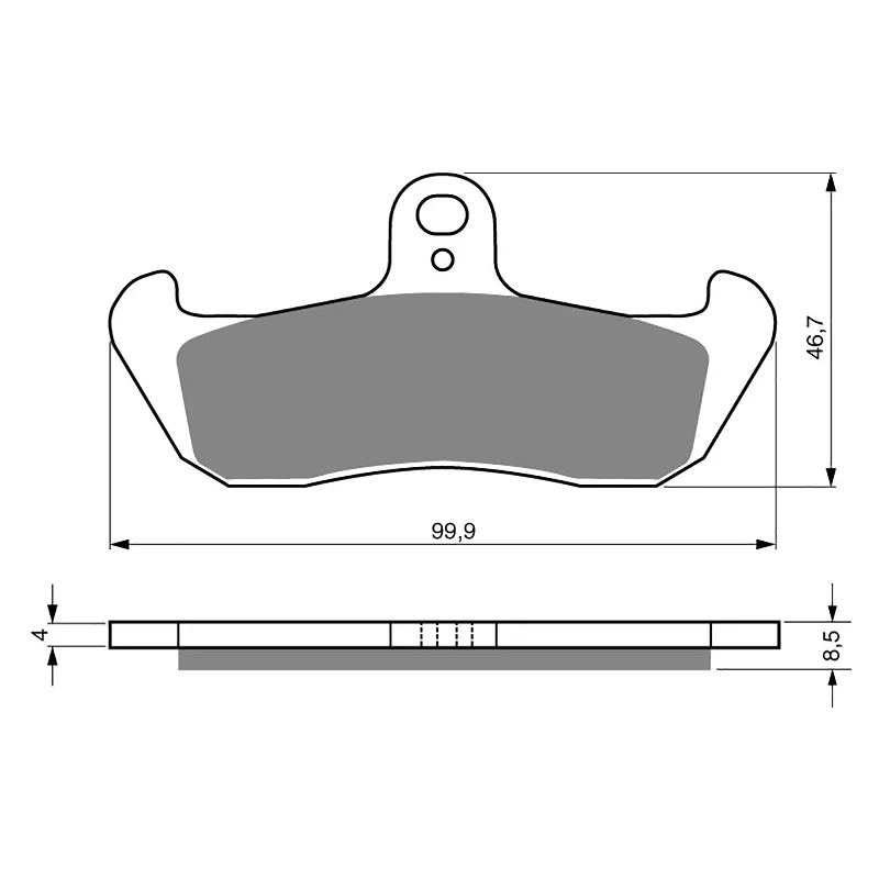 Breathable MTB vest-GOLDfren Brake Pads - S3 Sintered Sports