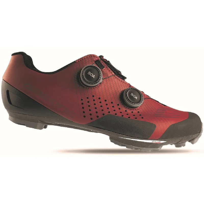 Adjustable cycling ankle straps-Scarpe mtb Gaerne Dare - Rosso