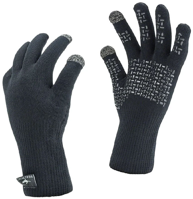 Anti-vibration road bike gloves-SealSkinz Ultra Grip