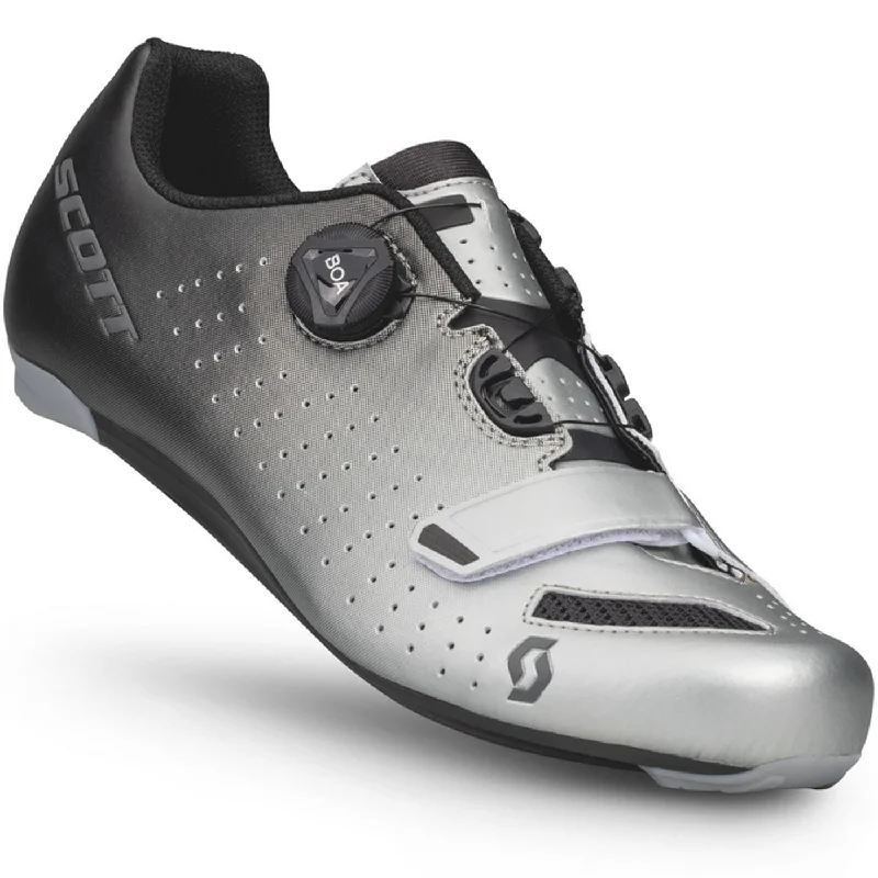 Clipless pedal bike shoes-Scarpe Scott Road Comp Boa - Grigio