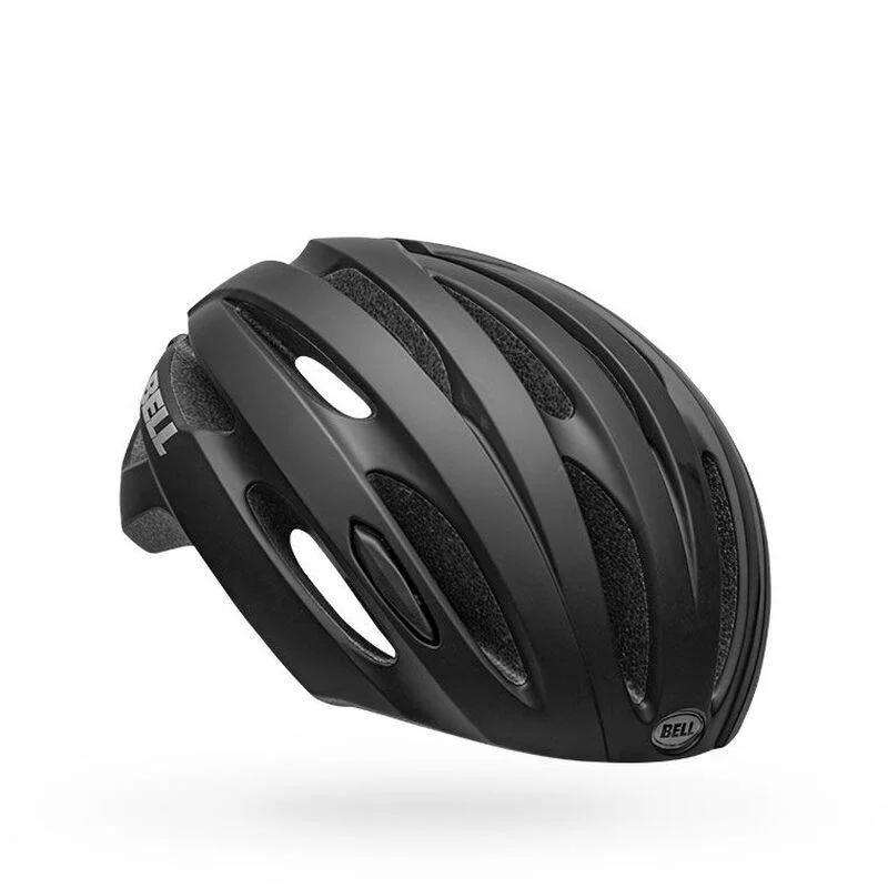 Ventilated road bike helmet-Bell Avenue LED Road Helmet - Matt-Gloss Black - 2021