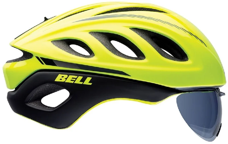 Quick-dry cycling shoes-Bell Star Pro Aero Road Helmet - With Shield - Retina Sear Marker