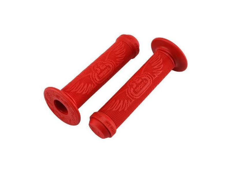 Anti-slip bike saddlebag-SE Bikes Racing Wing BMX Grips - Red