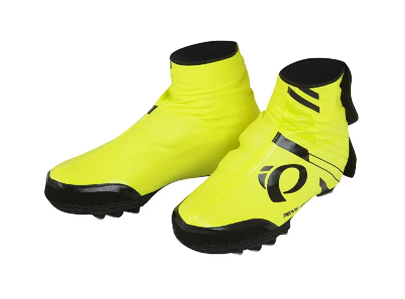 Windproof bike leg warmers-Pearl Izumi P.R.O. Barrier WXB Shoe Cover - Screaming Yellow