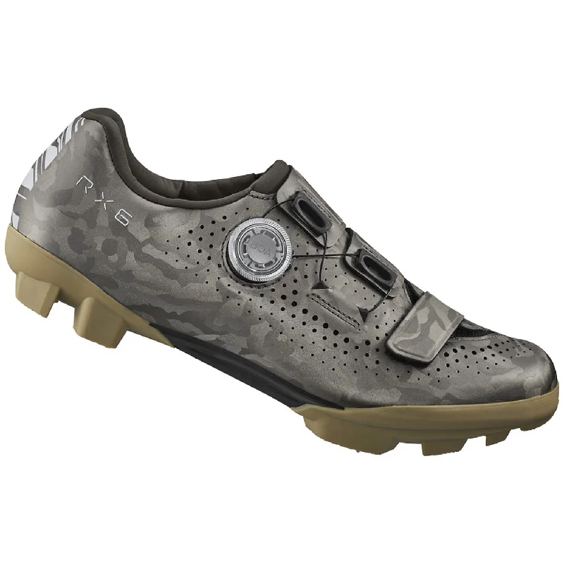 Thermal cycling jersey-Scarpe donna Shimano RX6 - Marrone