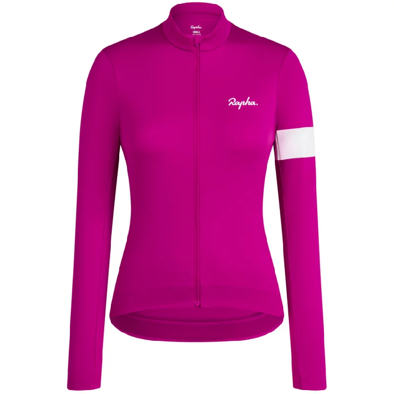 High-performance MTB vest-Maglia donna maniche lunghe Rapha Core - Viola