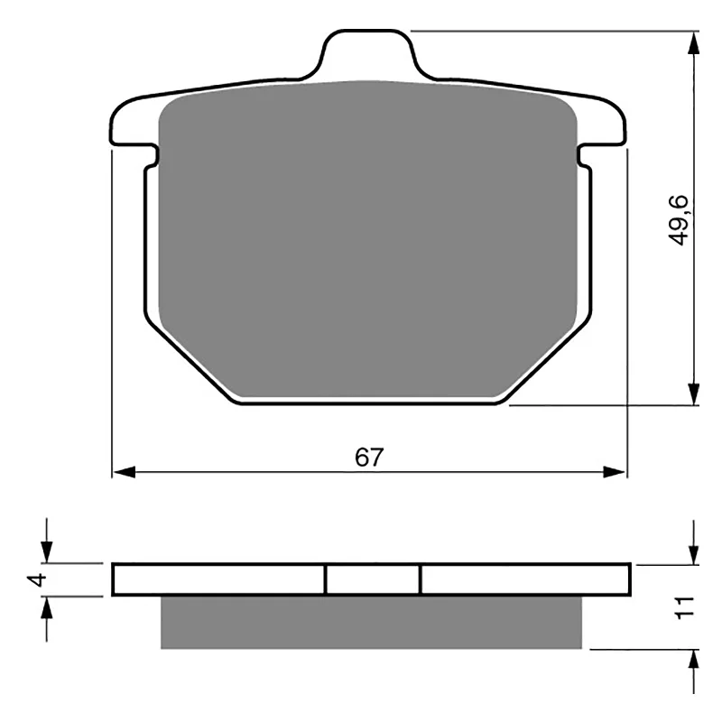 Quick-dry bike headband-GOLDfren Brake Pads - S3 Sintered Sports