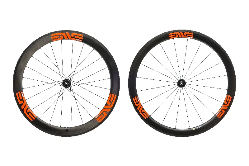 Lightweight bike rain pants-ENVE SES 4.5 Carbon Clincher 700c Wheelset