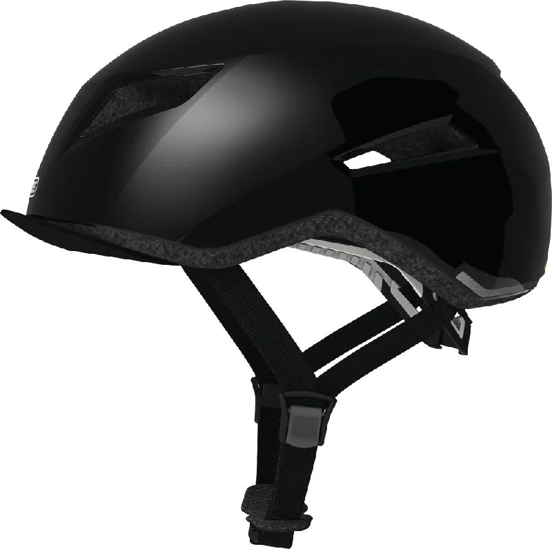 Foldable bike helmet-Abus Yadd-I Helmet - Brilliant Black