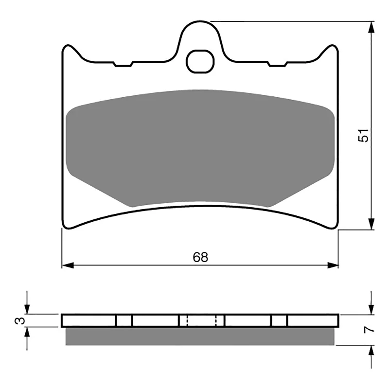 Quick-dry MTB vest-GOLDfren Brake Pads - S3 Sintered Sports