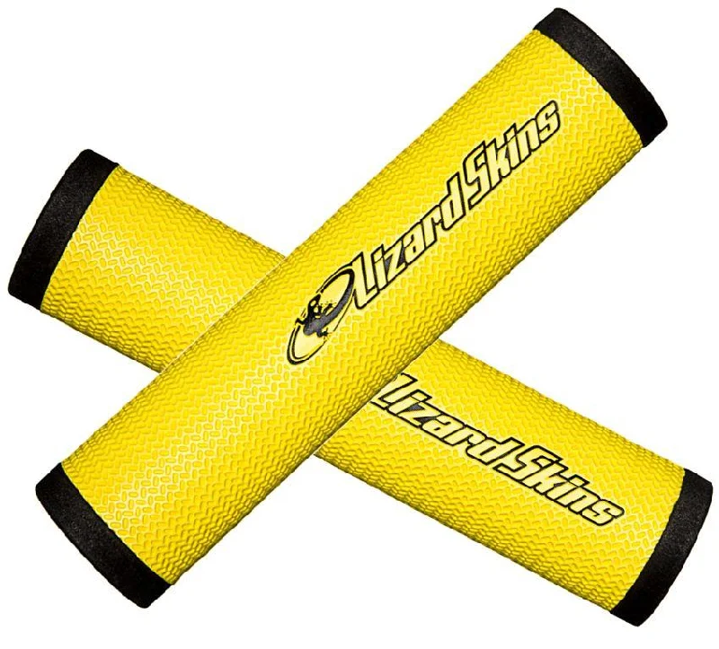 Durable bike chain lube-Lizard Skins DSP Grips 30.3mm - Yellow