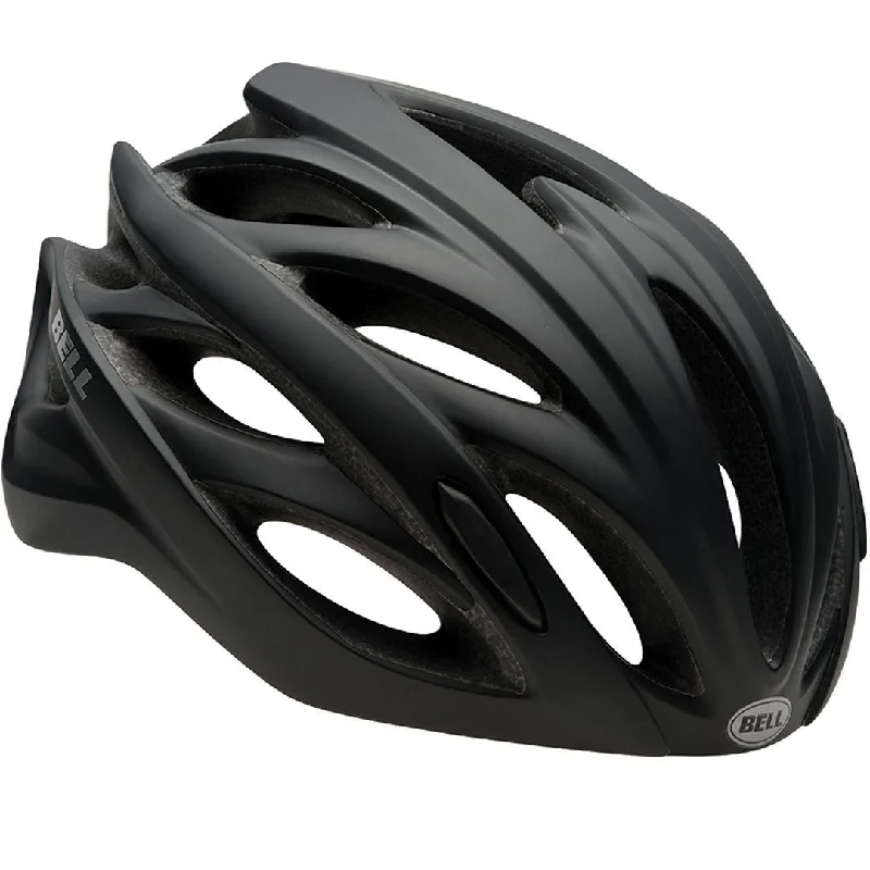 Anti-slip cycling headband-Bell Overdrive Road Helmet - Matt Black