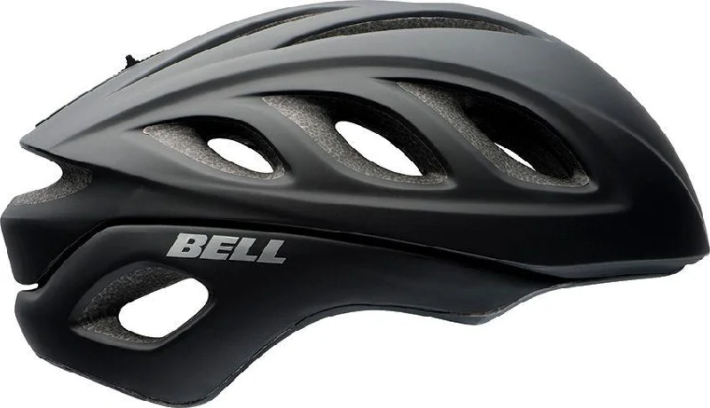 High-visibility bike leg straps-Bell Star Pro Aero Road Helmet - Matt Black