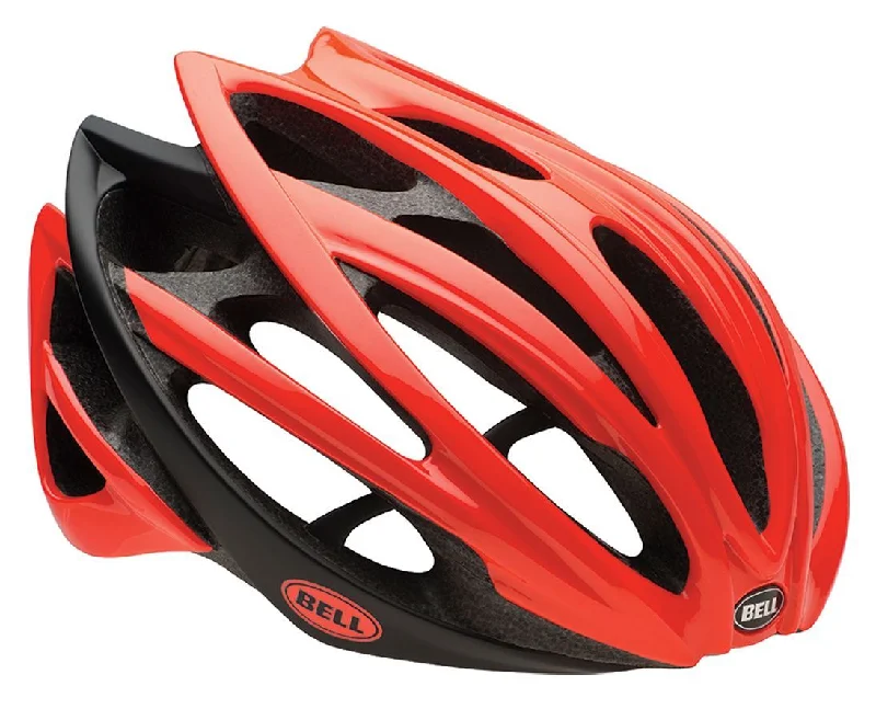 Anti-vibration bike jersey-Bell Gage Road Helmet - Infared Split